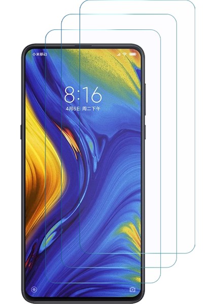 Xiaomi Mi Mix 3 Ekran Koruyucu Nano Cam (3'lü Paket)