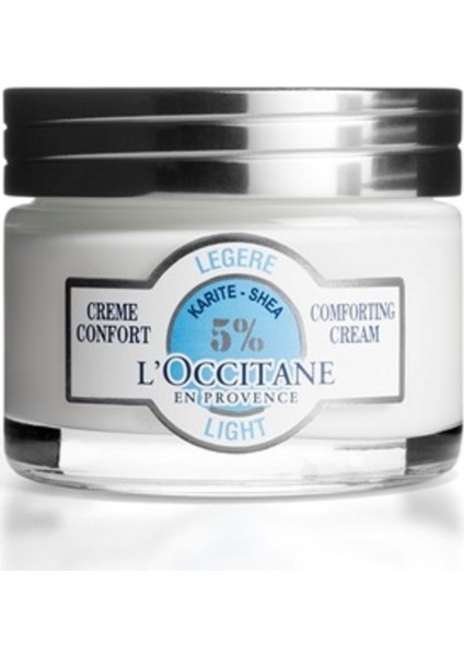 L'occıtane Shea Light Comforting Cream - Shea Karma Ciltler Için Nemlendirici 50 ml