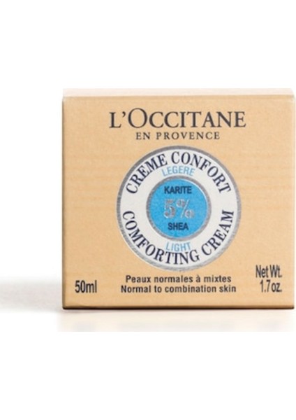 L'occıtane Shea Light Comforting Cream - Shea Karma Ciltler Için Nemlendirici 50 ml modelleri