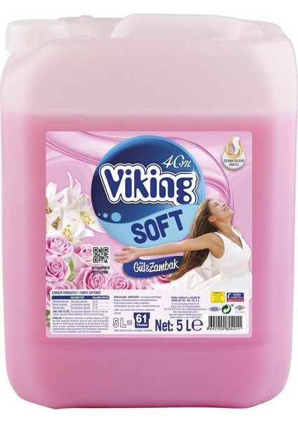 Yumuşatıcı Gül-Zambak 2 x 5 Lt 122 Yıkama modelleri
