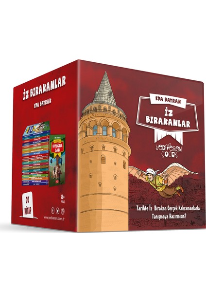 İz Bırakanlar Seti (20 Kitap Takım) - Eda Bayrak