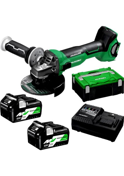 G3613DA Li-Ion Kömürsüz Devir Ayarlı Profesyonel Avuç Taşlama 36 V 2,5 Ah 125 mm