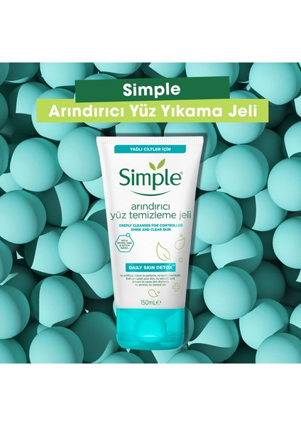 Daily Skin Detox Arındırıcı Yüz Temizleme Jeli Temiz Ve Parlamayan Bir Cilt İçin 150 ml modelleri
