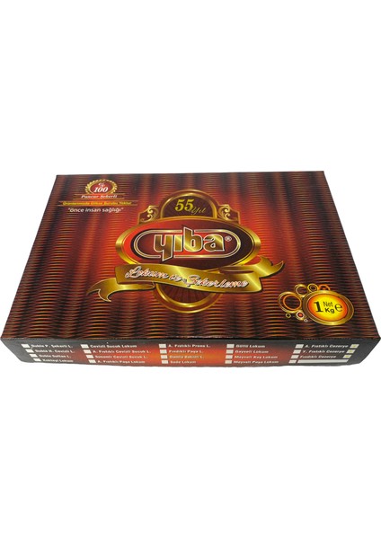 Çifte Kavrulmuş Antep Fıstıklı Lokum 1 kg