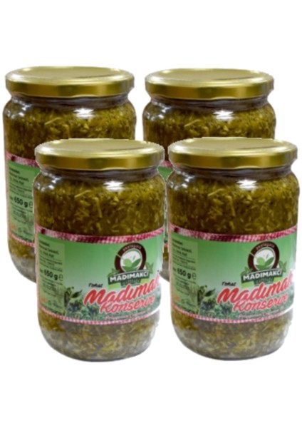 Madımak Konservesi 650 gr - 4'lü Paket fiyatları