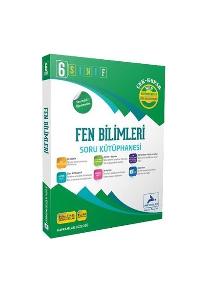 Paraf Yayınları 6. Sınıf Fen Bilimleri Soru Kütüphanesi