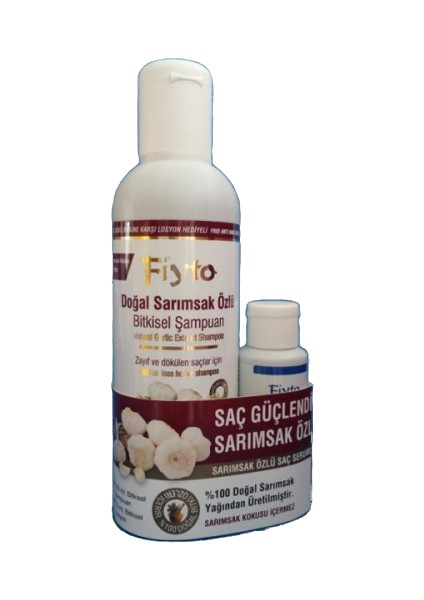 Sarımsak Özlü Bitkisel Şampuan 500 ml