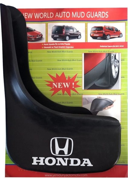 Honda Jazz 4'lü Paçalık-Çamurluk-Tozluk