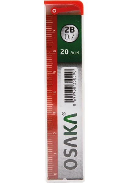 Oku-75  Cetvelli 2b Kalem Ucu 0.7 mm 75 mm