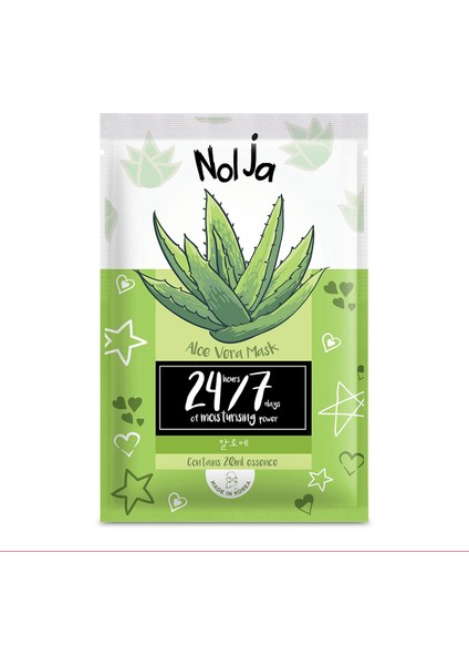 Nolja Aloe Vera Maske 1 Adet