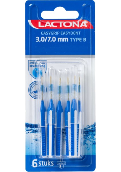 Diş Arası 3,0/7,0 Mm Koyu Mavi Arayüz Fırçası