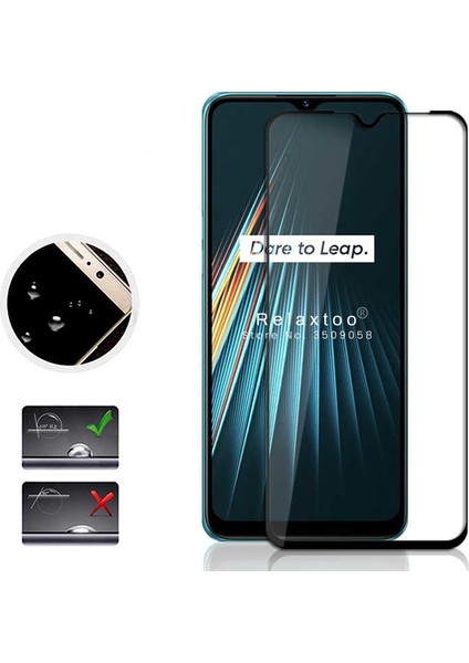 Realme 5i Zore 5D Kenarları Kaplayan Cam Ekran Koruyucu modelleri