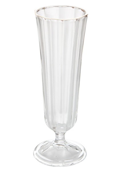 Altın Ayaklı Flüt Şampanya Bardağı 130 cc