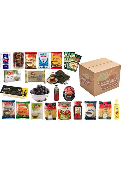 Maxi Boy Ramazan Kumanya Erzak Paketi