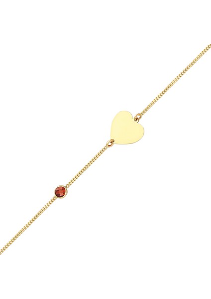 Altın Kalp Gurmet Bileklik