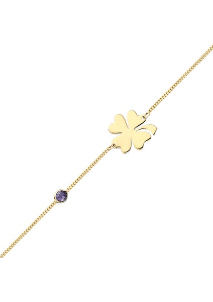 Altın Yonca Gurmet Bileklik