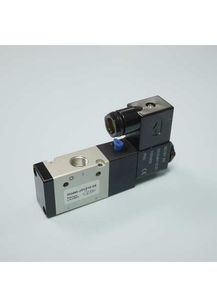Elektrik Kontrollü Tek Bobin Pnömatik Valfler 1/2 3-2 Tek Bobin Valf N.K