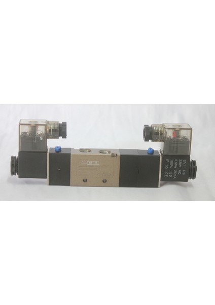 Elektrik Uyarılı Çift Bobin 5/2 Valf 1/2 5-2