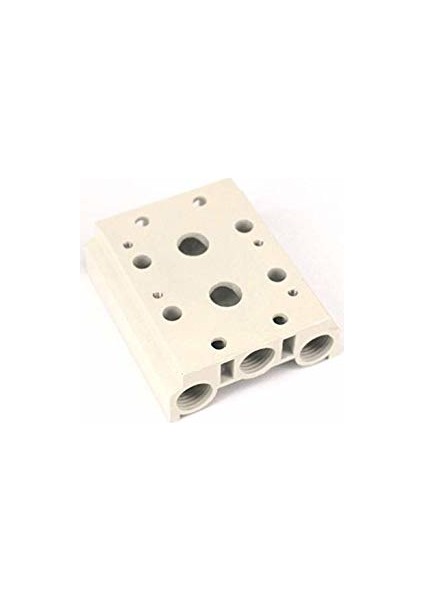 Valf Manifoltları 1/4 5-2 310 Serisi G Gövde Valf Plate 1/4 Altılı Manifolt Geniş Gövde