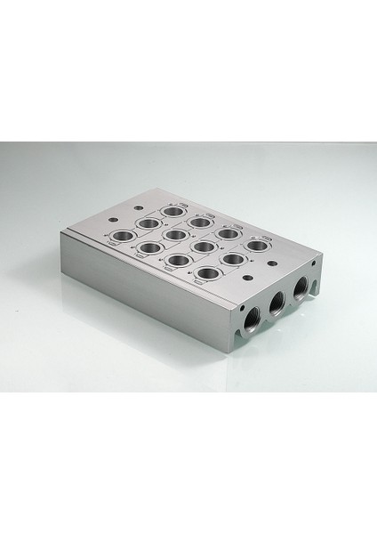 Valf Manifoltları 3/8 Plate 3/8 Dörtlü Manifolt
