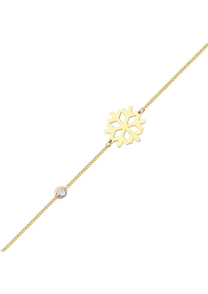 Altın Kar Tanesi Gurmet Bileklik