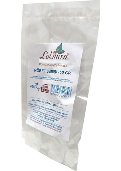 Nöbet Şekeri 50 gr Paket modelleri