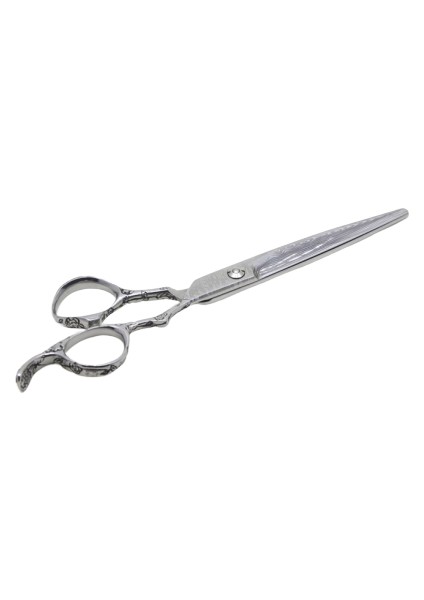 Fxrd-65 6.5'' Işlemeli Saplı Damascus Profesyonel Saç Kesim Makası