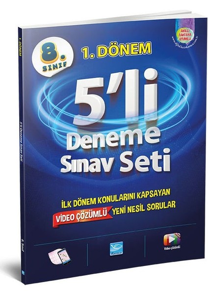 8. Sınıf 1. Dönem 5'li Deneme Sınav Seti