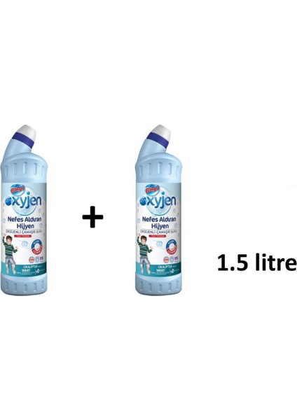 Oksijen Çamaşır Suyu Okaliptus 750 ml 2'Li