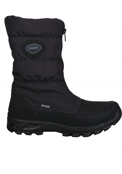 Z5547 Deri Siyah Unisex Watertight Su Geçirmez Bot