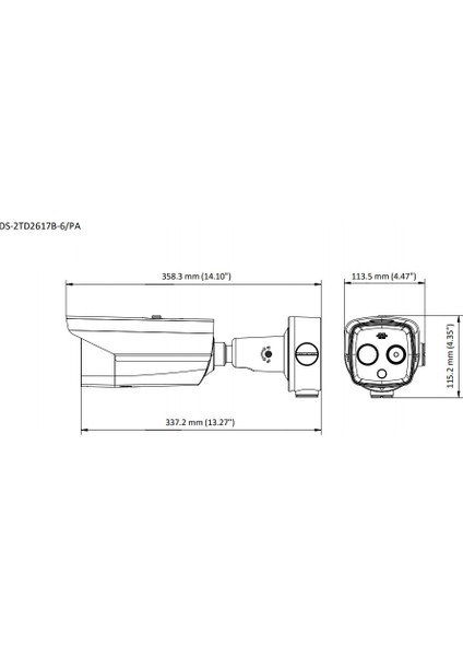 Hıkvısıon DS-2TD2617B-6/PA Termal Kamera