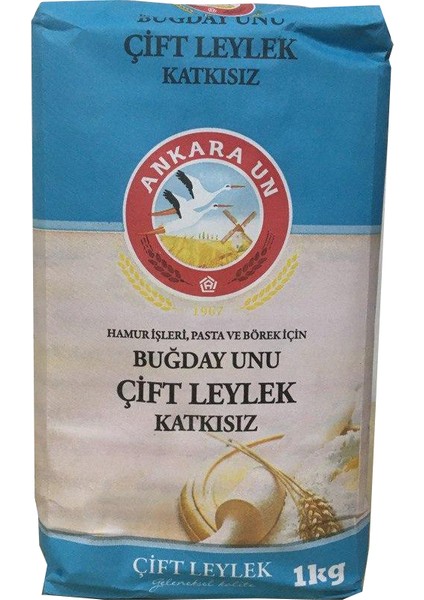 Çift Leylek Katkısız Buğday Unu 1 kg