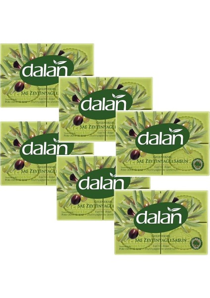 Banyo Sabu Saf Sabun Zeytinyağlı 6 Adet 600 gr