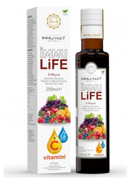 Immu Life 8 Meyve Karışımlı 250 ml