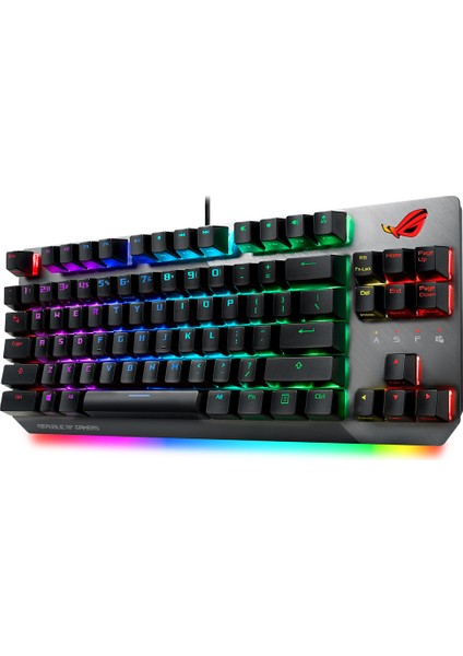 Rog Strix Scope TKL X802 RGB Cherry MX Blue TR Mekanik Klavye