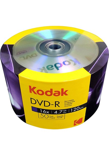 DVD DVD-R 16x 4.7GB 50'li