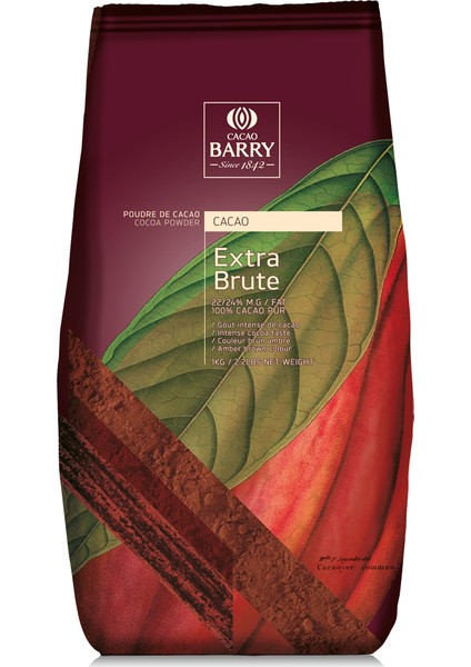 Cacao Barry Extra Brute Kakao Tozu 1 kg