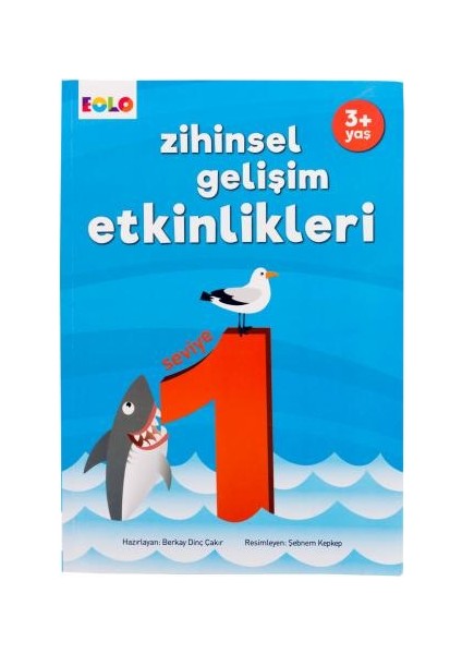 Zihinsel Gelişim Etkinlikleri 1-2-3 Set - (3+ Yaş)