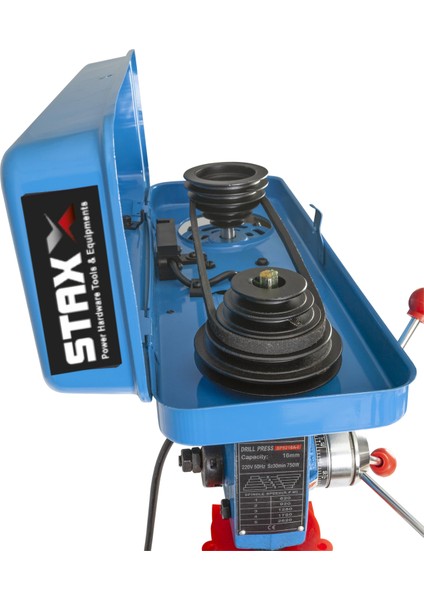 Staxx Pro Speed Sütunlu Matkap Tezgahı + Mengene Hediye 750W 16MM 29KG modelleri