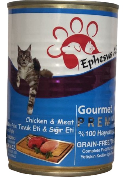 Gourmet Premium Kedi Konservesi 415 gr 12'li