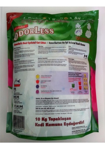 EKSTRA Kedi Kumu 2 Aylık Ekonomik Set (2 adet 3,8 L paket)