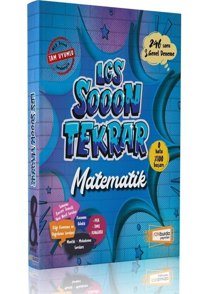 8.sınıf LGS Sooon Tekrar Matematik