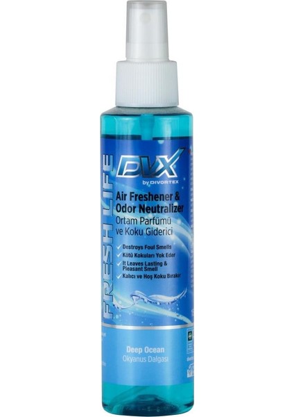 Dvx Fresh Life Okyanus Dalgası Fresh Oto ve Ortam Kokusu 150 ml