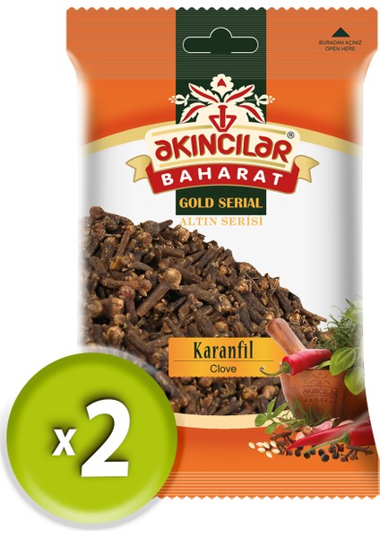 Akıncılar Karanfil 25 gr 2'li