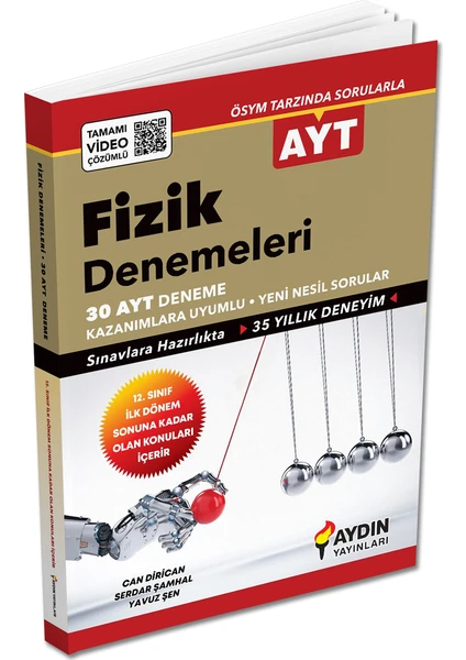 Aydın Yayınları AYT Fizik 30 Deneme - 2020