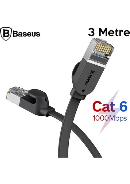 High Speed Six Types Of RJ45 Gigabit Ethernet Kablosu (Round CABLE) 15 mt PCWL-K01