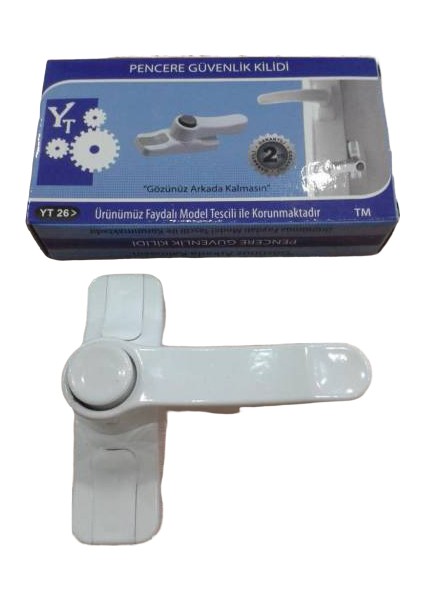Pencere Güvenlik Kilidi - Beyaz