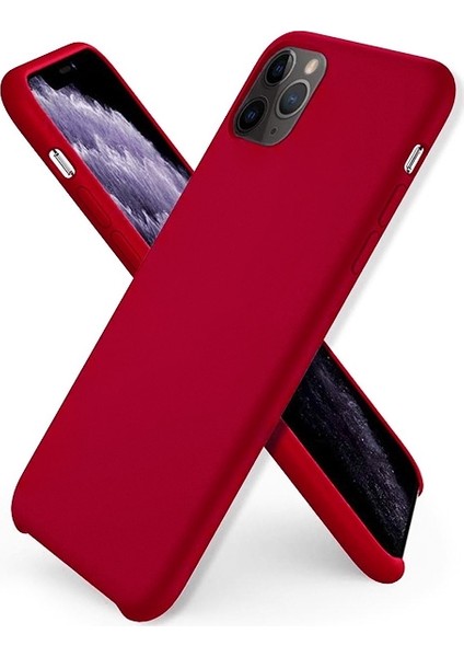 Apple iPhone 11 Pro Max 2019 Liquid Silicone Liquid Silicone Lansman Soft Silikon Kılıf AL-32016