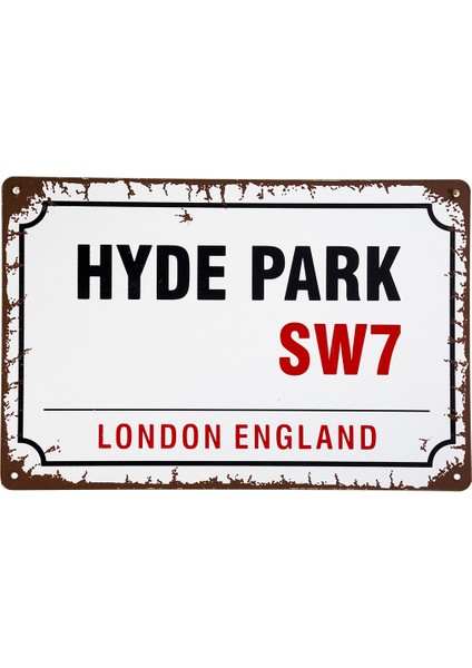 Hyde Park Metal Tablo