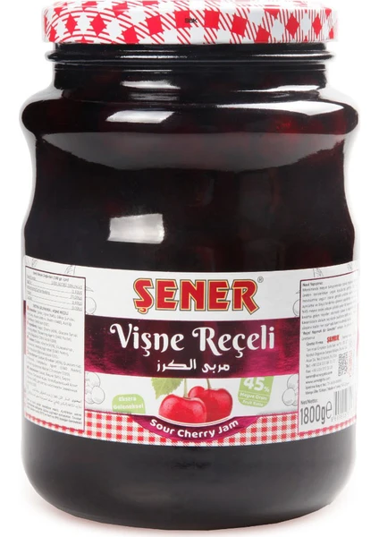 Reçel 1500 gr Vişne